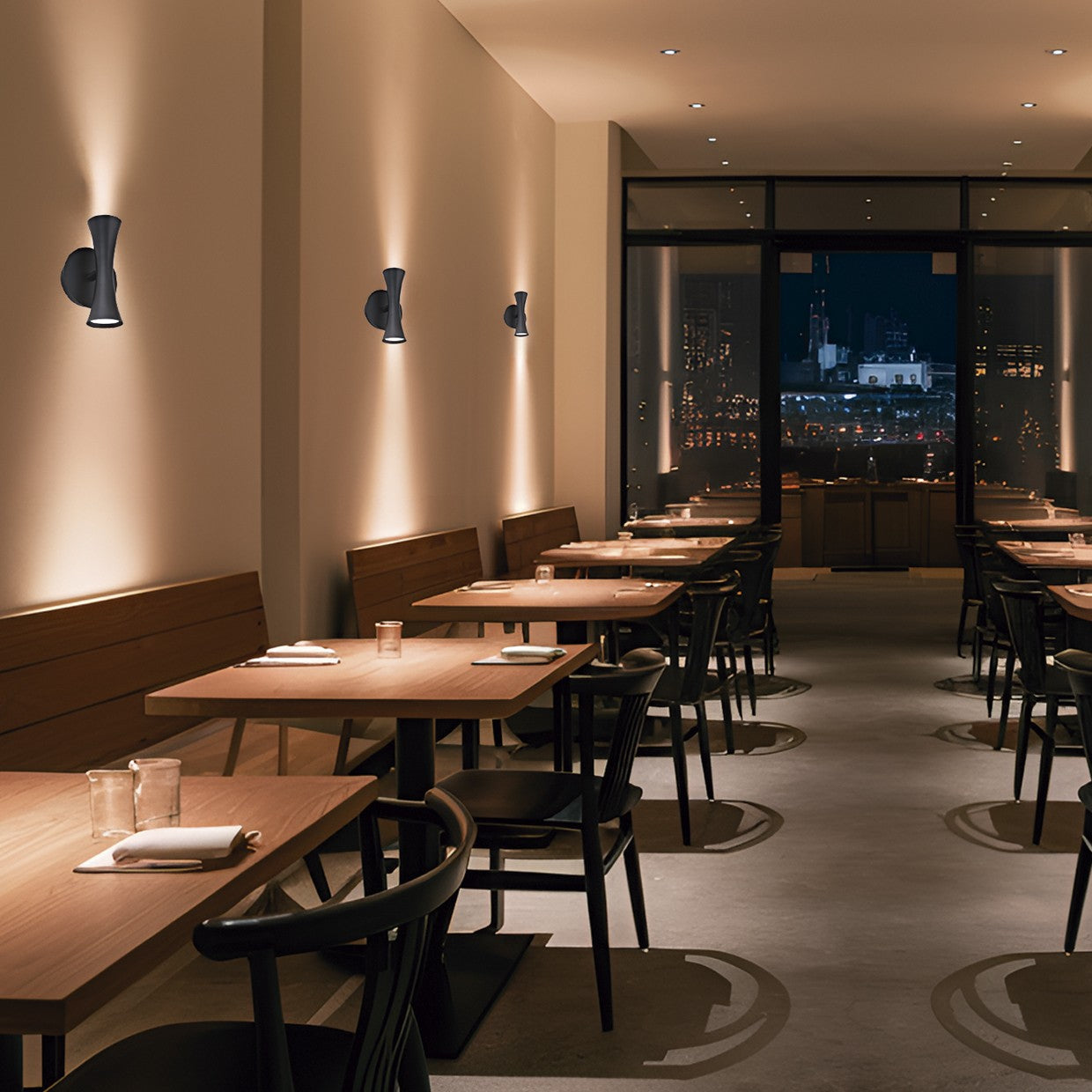 Medidas aplique LED ALDA Latón 2x50W GU-10 AJP/Alemar (Ref. 11598) - luzguru.com