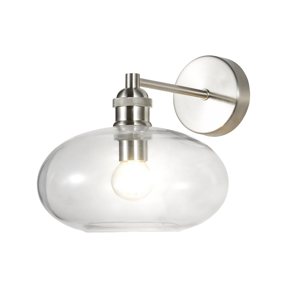 Aplique de Pared Mossi Níquel Satinado 1x40W E-14 AJP - vista principal | AJP / Alemar