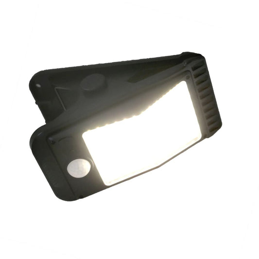 Aplique Solar con Pinza Clip 3W IP65 Negro CristalRecord - imagen 2 | CristalRecord