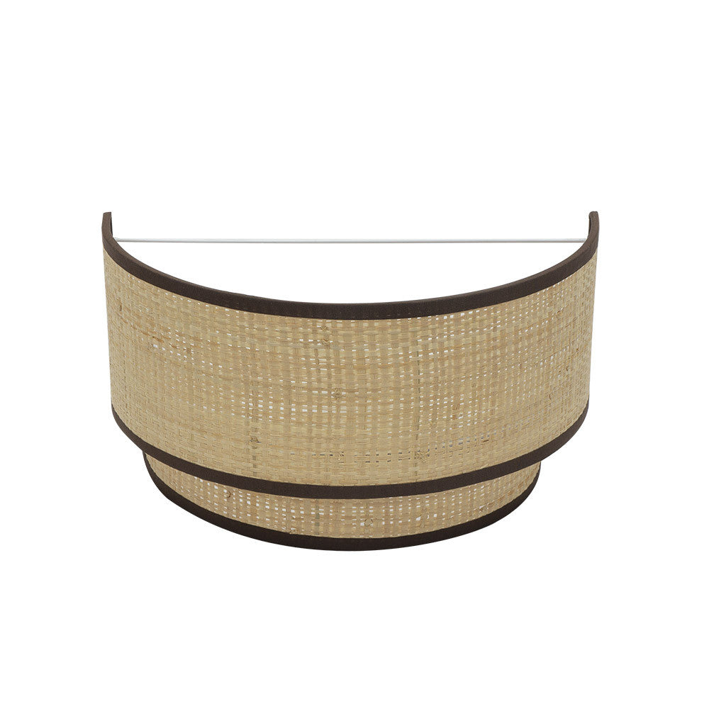 Aplique Roque Nature Fabrilamp / Abrila textil natural, Ref. 172861002