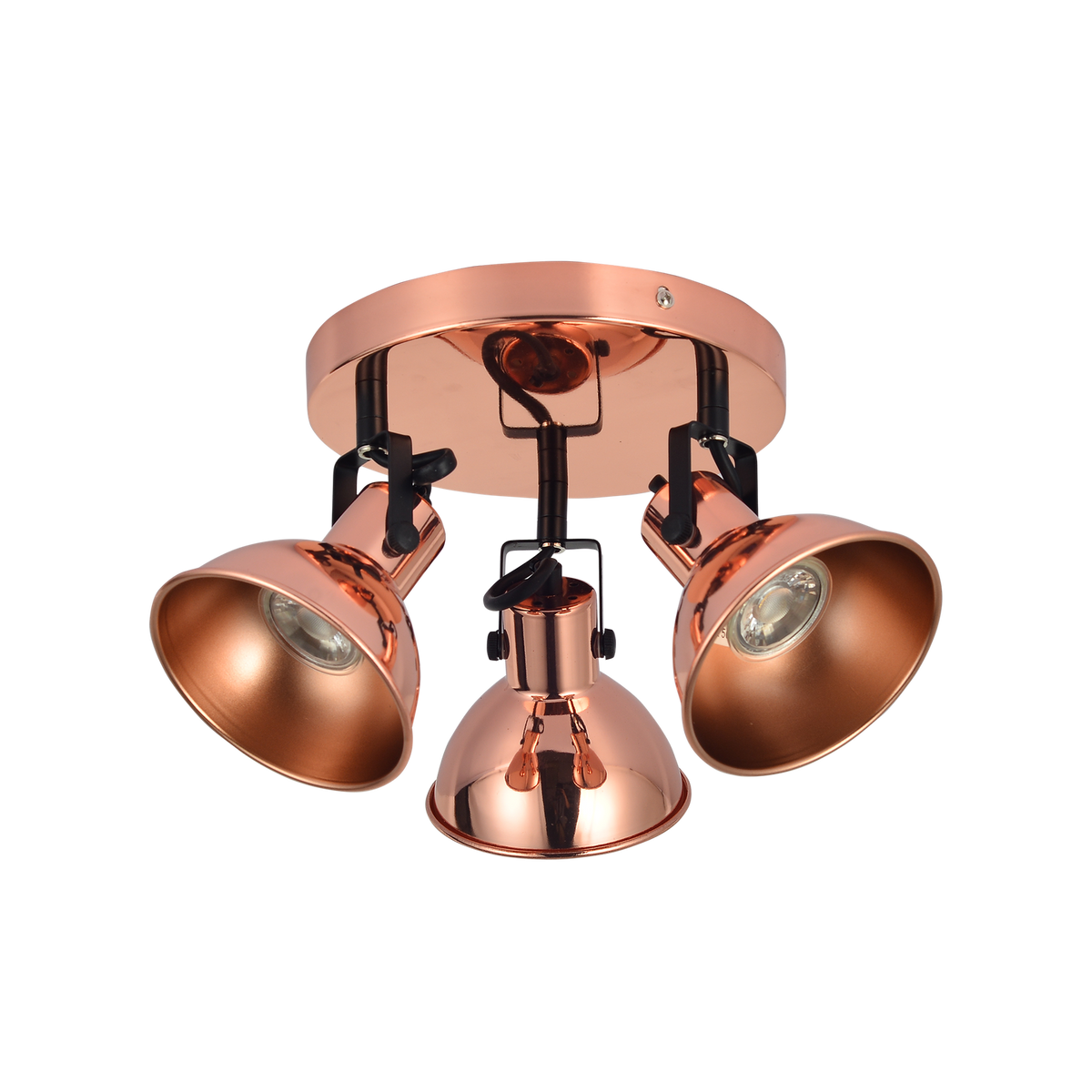 Foco Arabia Cobre / Negro – vista principal · Ref. 114483011