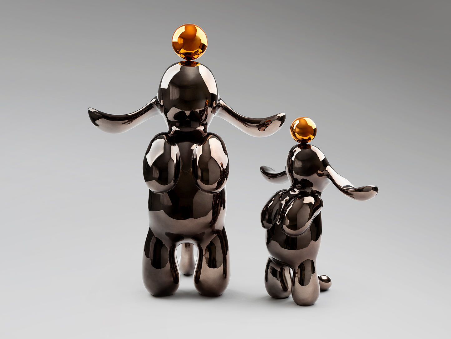 Figura Decorativa Conejo Gris/Naranja - Schuller - 302364 - Vista 8