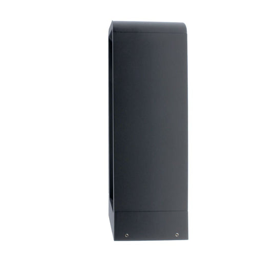 Baliza Pisa fabricada en aluminio y acrílico color gris antracita