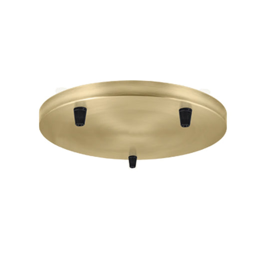 Base redonda de latón 20cm AJP/Alemar PERSONALIZA - Ref. 60458 - Medidas detalladas. Luzguru.com