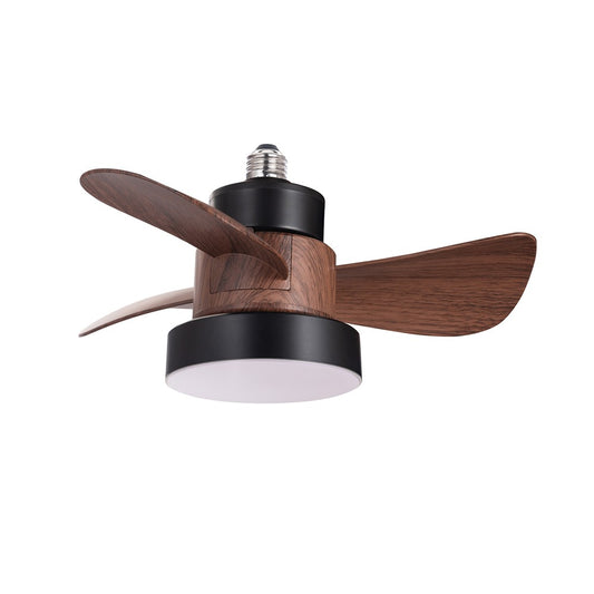 Ventilador Bayad fabricado en Acero color Negro con aspas Roble