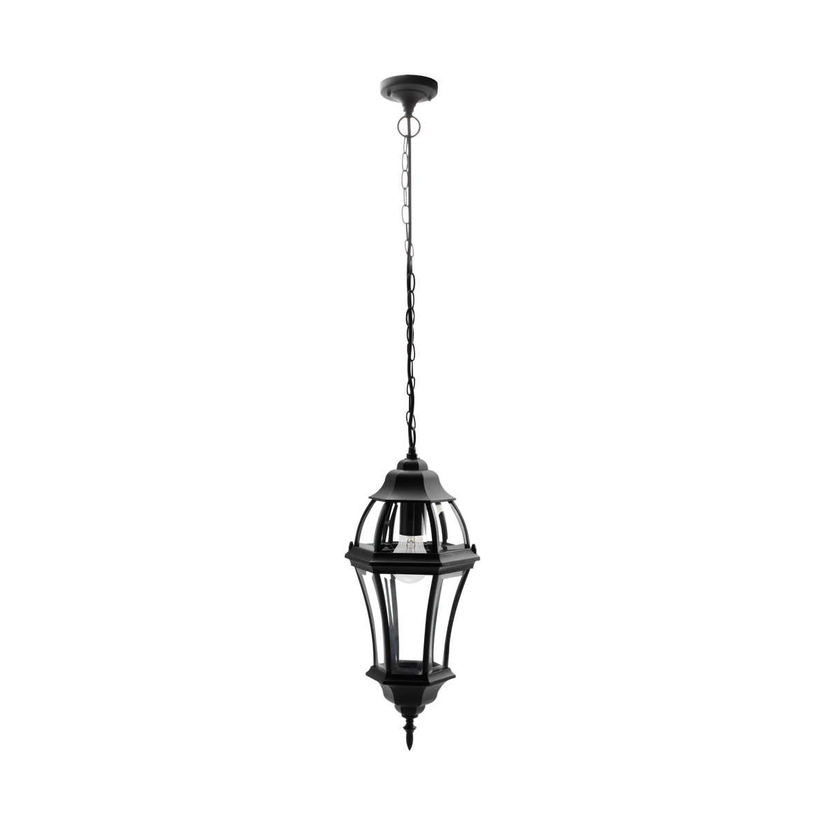 Colgante exterior Becrux Negro – vista principal · Ref. 149691009