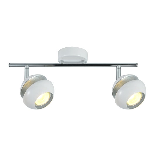 Foco Beethoven Blanco / Plata – vista 2 · Ref. 142092001