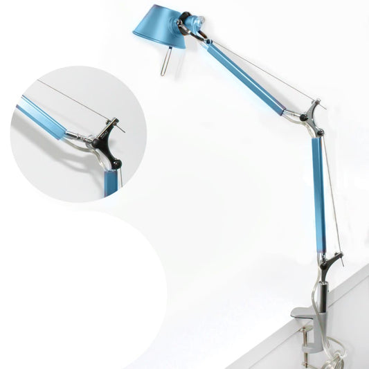 Flexo fabricado en Metal color azul para escritorio