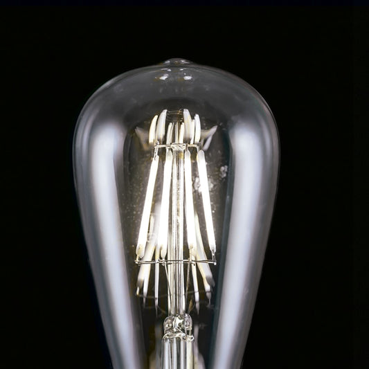 Medidas Bombilla LED Pera 6W Neutra AJP/Alemar FS0039 - LuzGuru.com