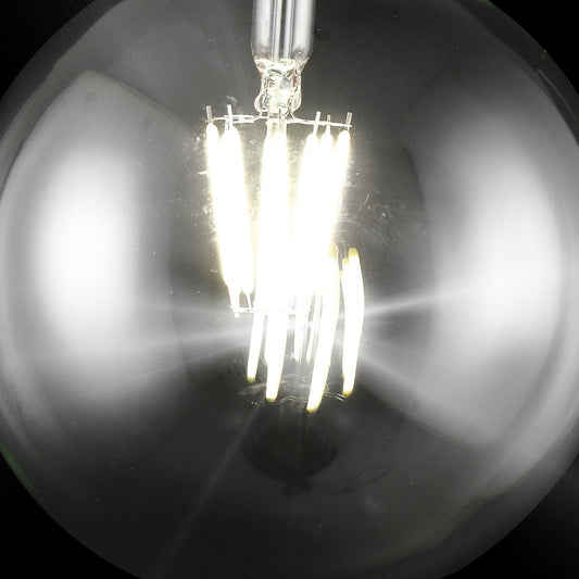 Bombilla LED Globo 8W Transparente AJP/Alemar FS0065 - luzguru.com