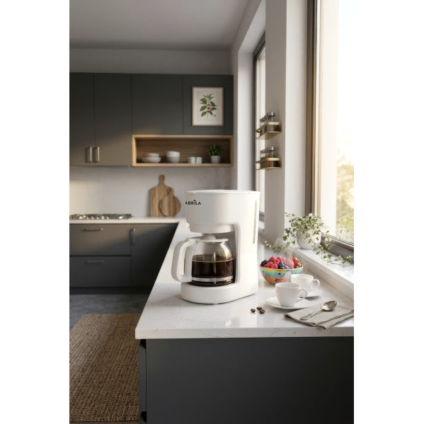 Cafetera de Goteo Valkiria 12 Tazas 680 W Blanco Fabrilamp - imagen 3 | Fabrilamp / Abrila
