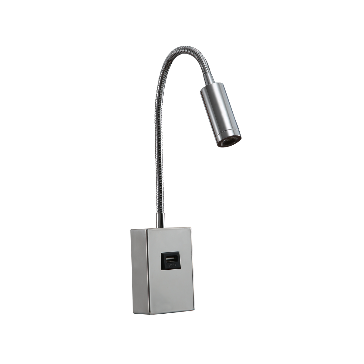 Aplique Lector LED Capote 3W con USB Fabrilamp - vista principal | Fabrilamp / Abrila · Ref. 174961020