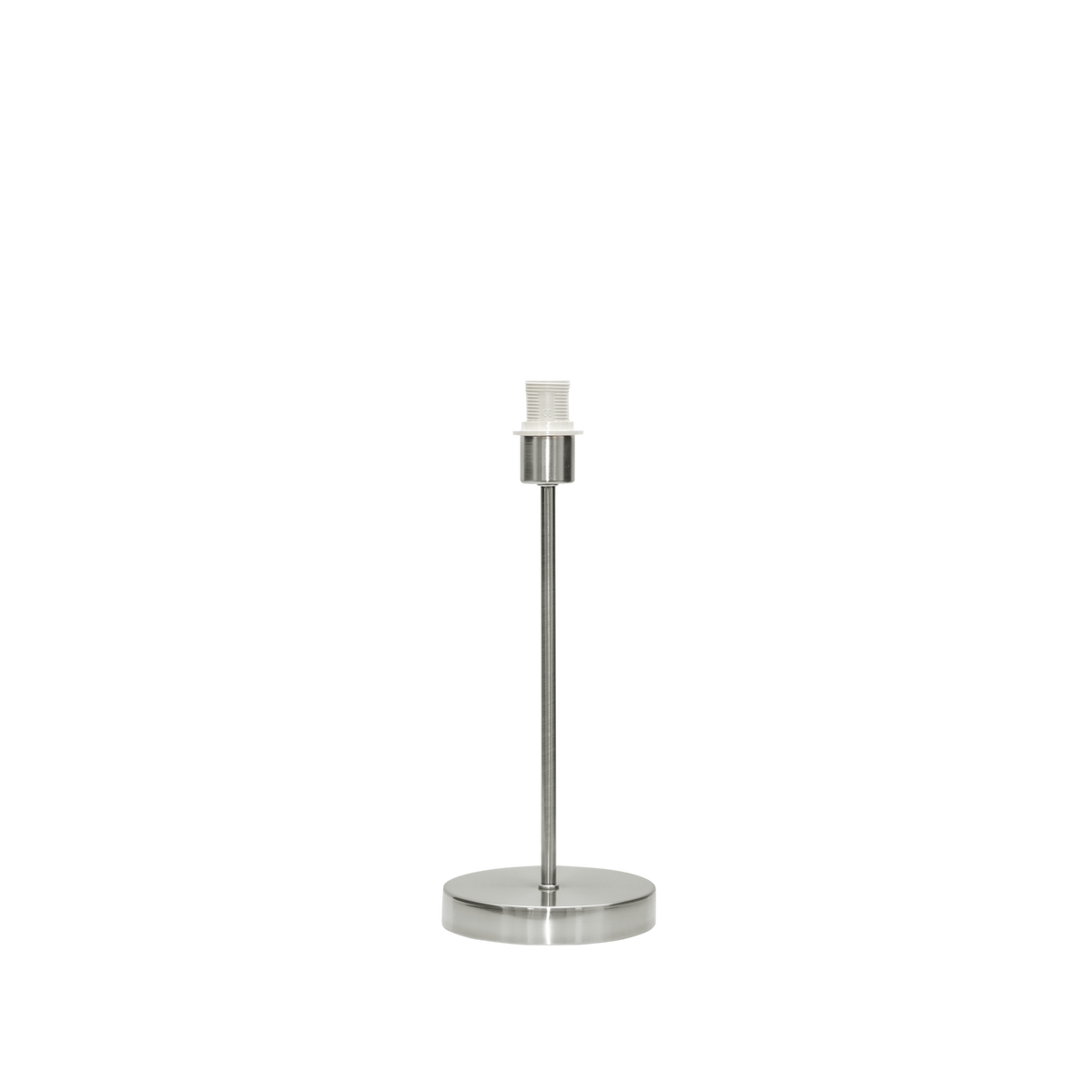 Armazón de Lámpara de Sobremesa Cara 33 cm Níquel Fabrilamp - vista principal | Fabrilamp / Abrila · Ref. 20137SO03