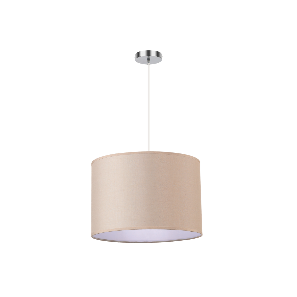 Lámpara Colgante Chanza 30 cm Pantalla Textil Fabrilamp - vista principal | Fabrilamp / Abrila · Ref. 157693015