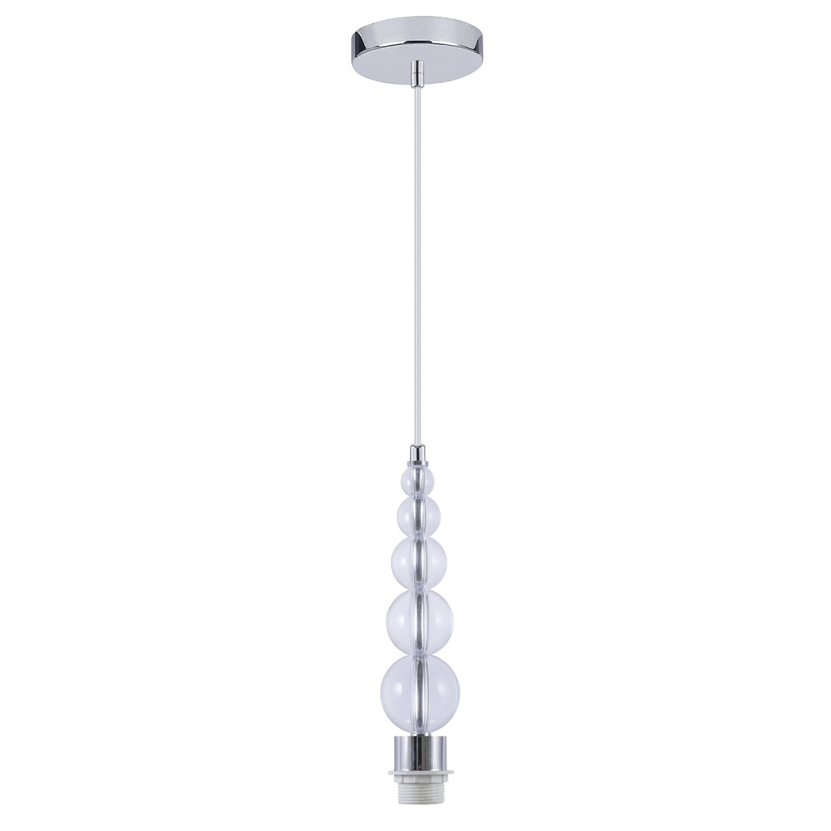 Colgante Versalles 1 Luz E-27 AJP / Alemar - Cromo | AJP / Alemar