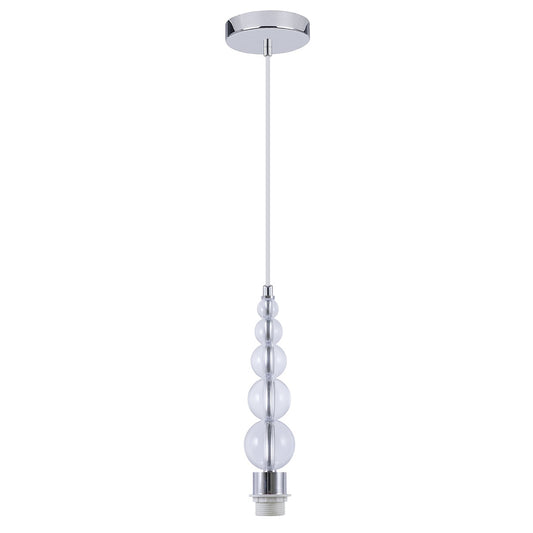 Colgante Versalles 1 Luz E-27 AJP / Alemar - Cromo | AJP / Alemar