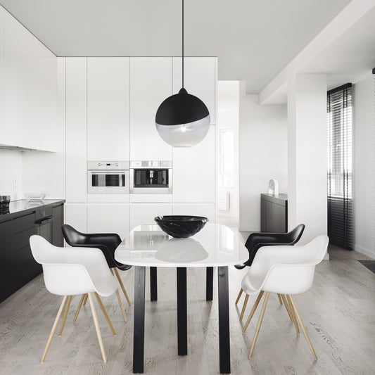 Medidas colgante Anatra Negro E27 Ref. 11178 AJP/Alemar - LuzGuru.com