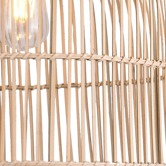 Medidas colgante Bento Natural 1x60W E27 AJP/Alemar Ref. 10973 - LuzGuru.com