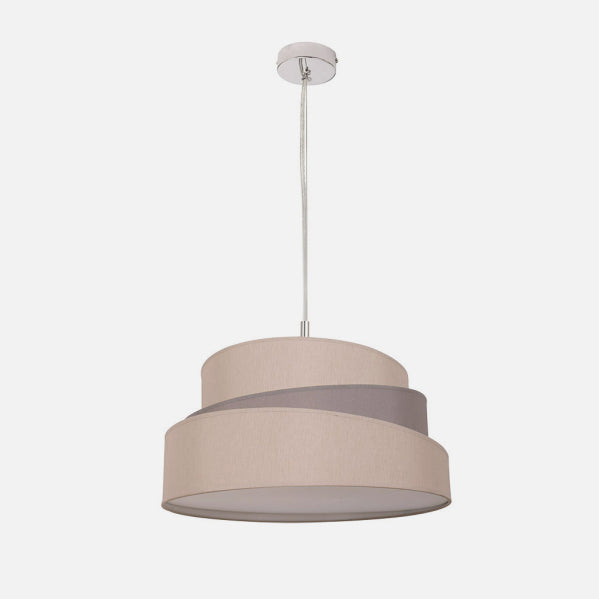 Lámpara Colgante Colonia 40 cm Gris Topo 3xE27 Fabrilamp - imagen 4 | Fabrilamp / Abrila