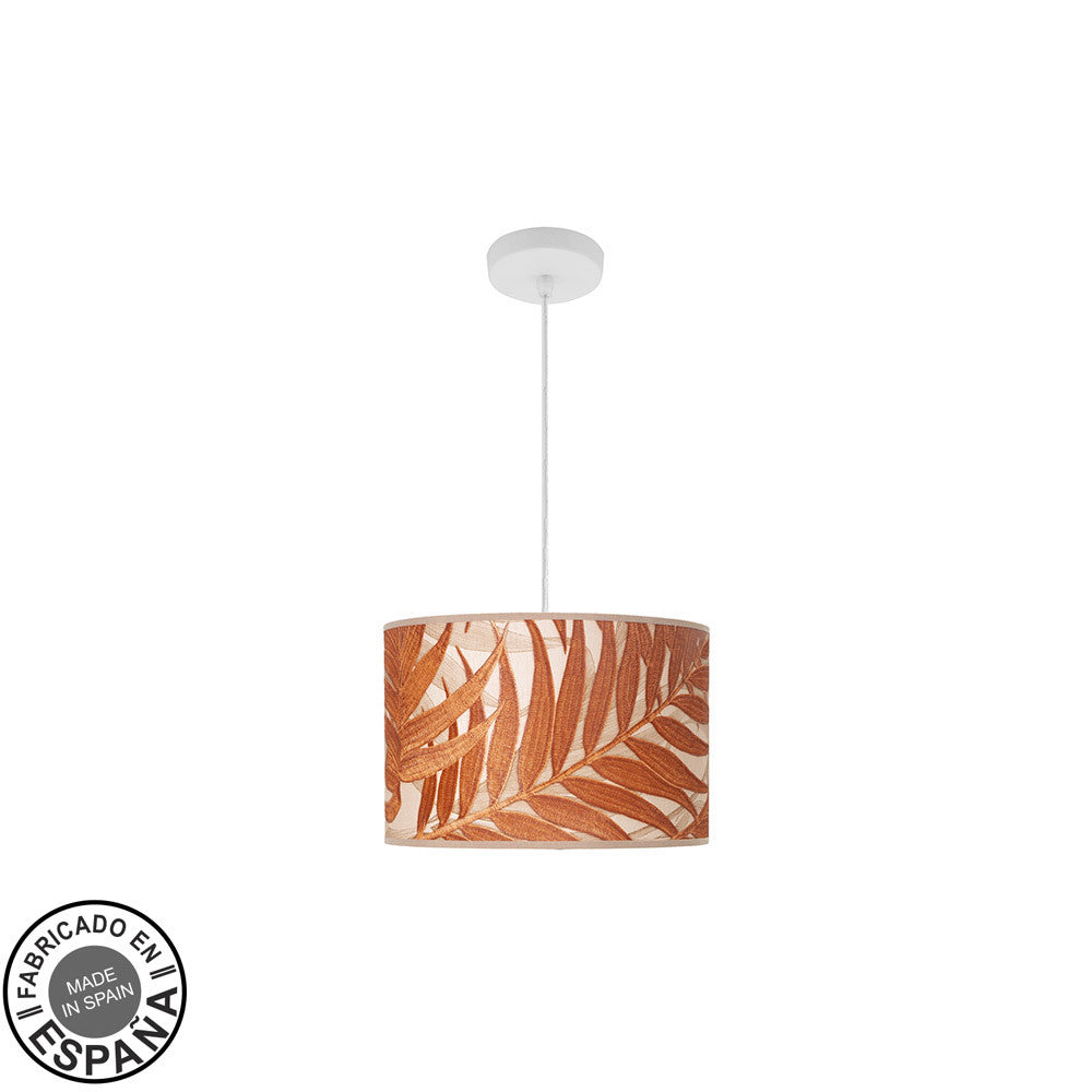 Colgante MODA hoja caldera blanco Fabrilamp / Abrila ref 212493021