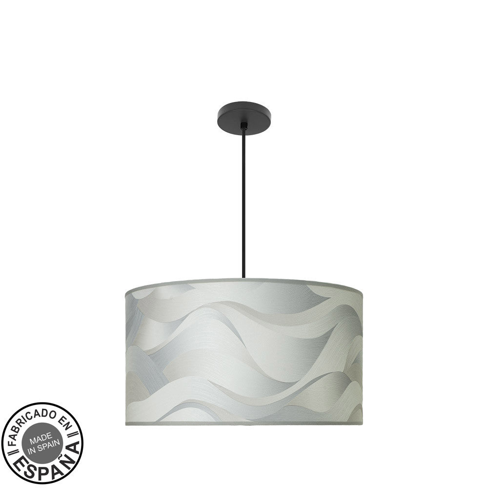 Colgante Moda Moderno Negro y Gris Fabrilamp / Abrila 212495039