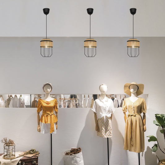 Medidas Colgante Ponsa Negro AJP/Alemar Ref. 11132 - LuzGuru.com