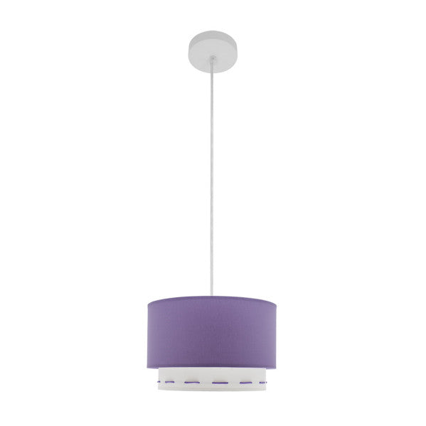 Colgante Infantil Trazos 30 cm Lila Fabrilamp - vista principal | Fabrilamp / Abrila
