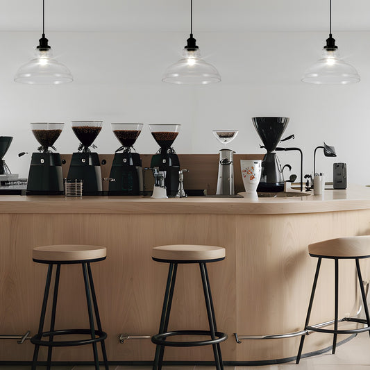 Medidas Colgante Umbra Negro Transparente AJP/Alemar Ref. 11642 - luzguru.com