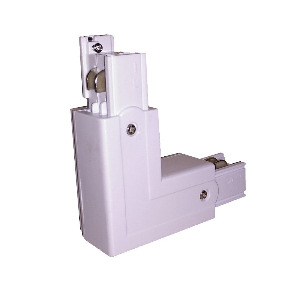 Conector esquina carril Simox CristalRecord CON-SIM-90 para instalaciones de 90 grados