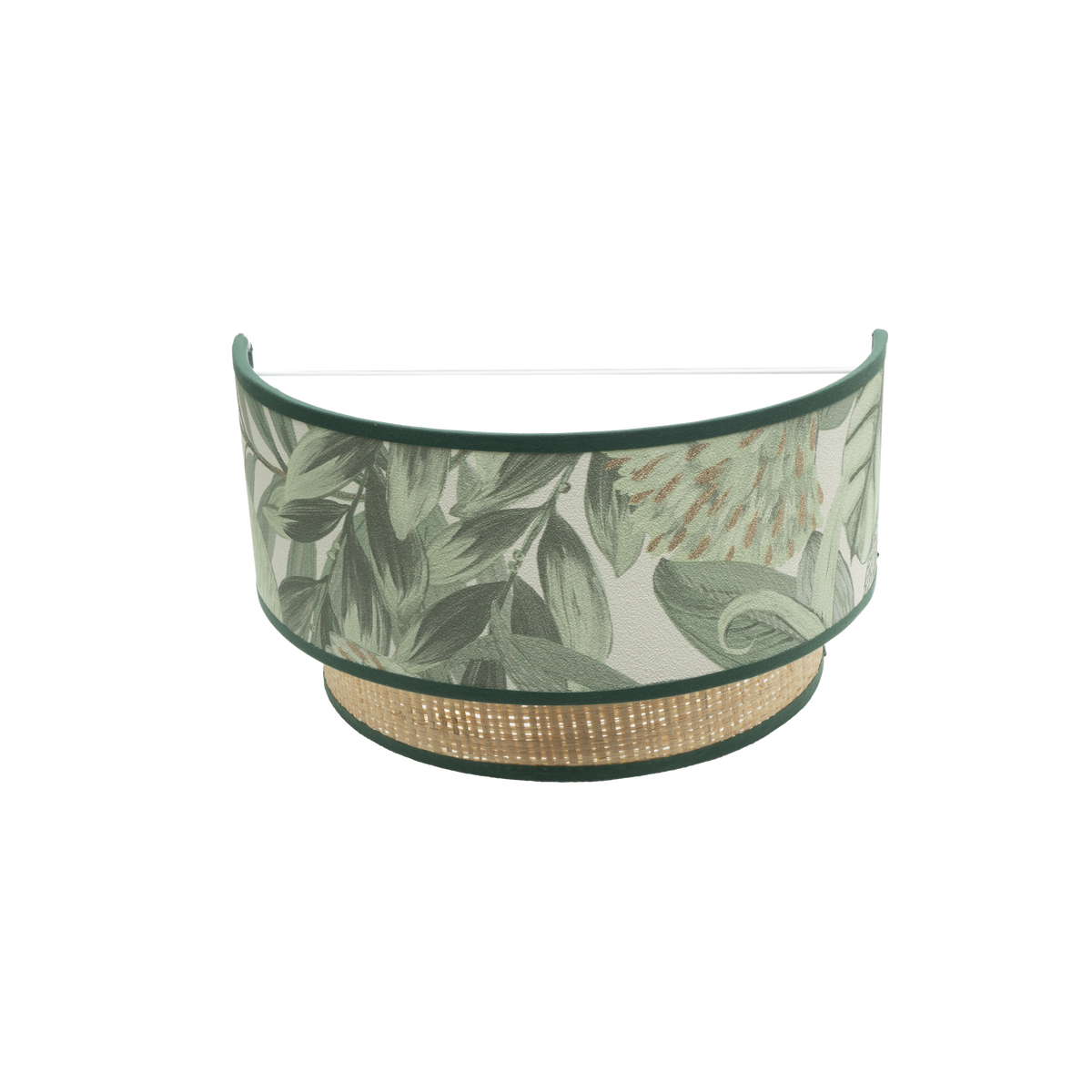 Aplique de Pared Congo 1xE27 Verde Natural Fabrilamp - vista principal | Fabrilamp / Abrila · Ref. 224961001