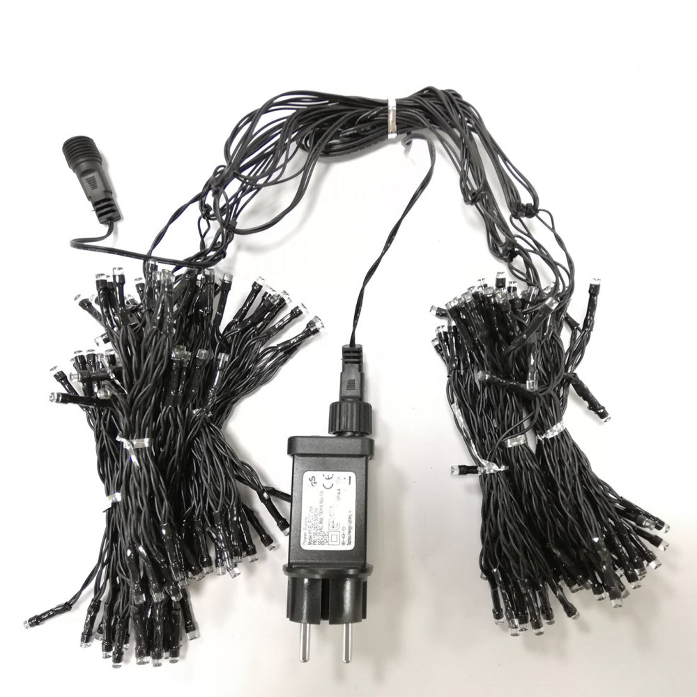 Cortina Led Navideña RGB Fabrilamp / Abrila 99.HT104-2X1M-C para decoración navideña