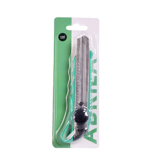 Cúter Retráctil Preciso 18 mm Verde con Bloqueo Fabrilamp - imagen 2 | Fabrilamp / Abrila