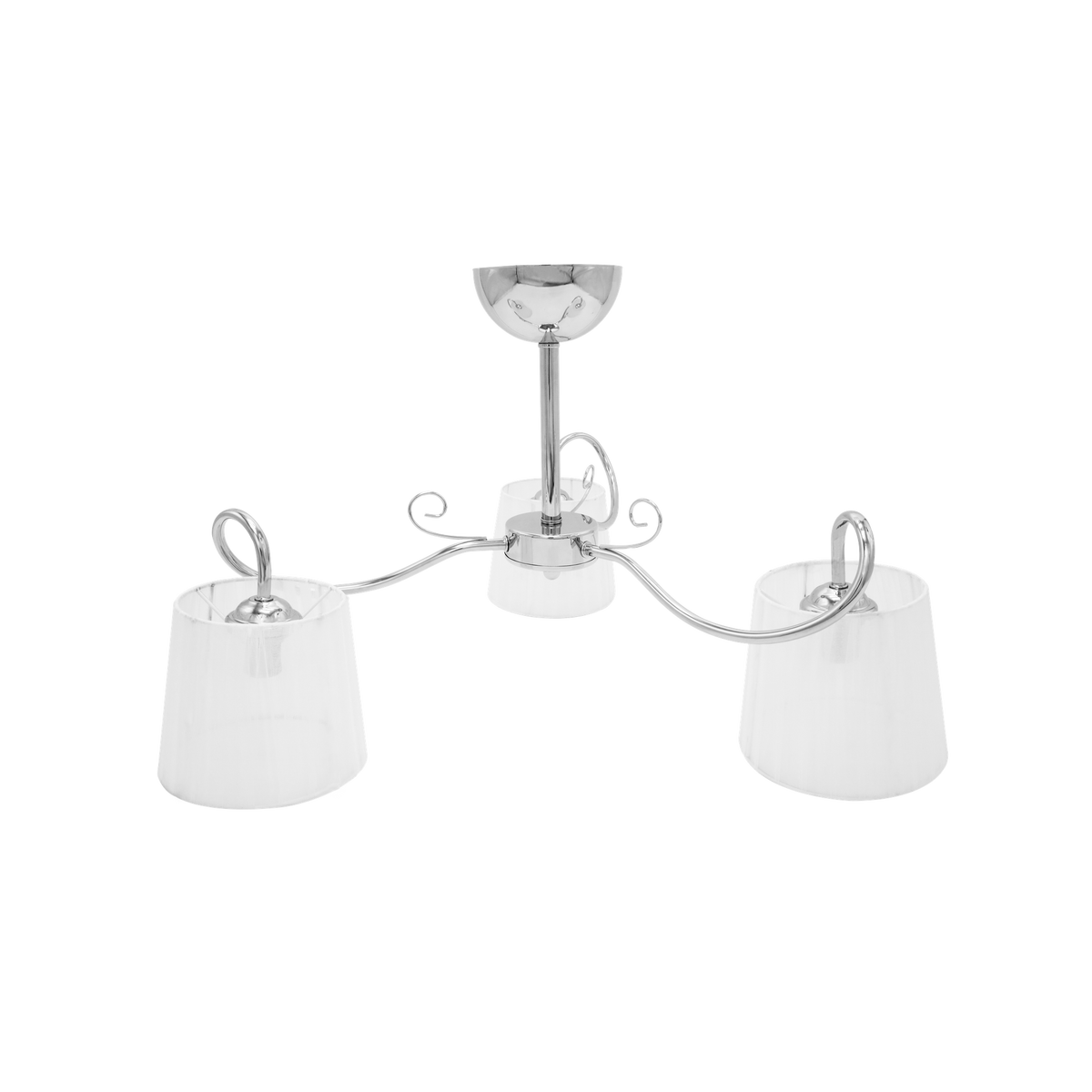 Lámpara de Techo Cuzco 3 Luces E14 con Pantallas Fabrilamp - vista principal | Fabrilamp / Abrila · Ref. 155553020