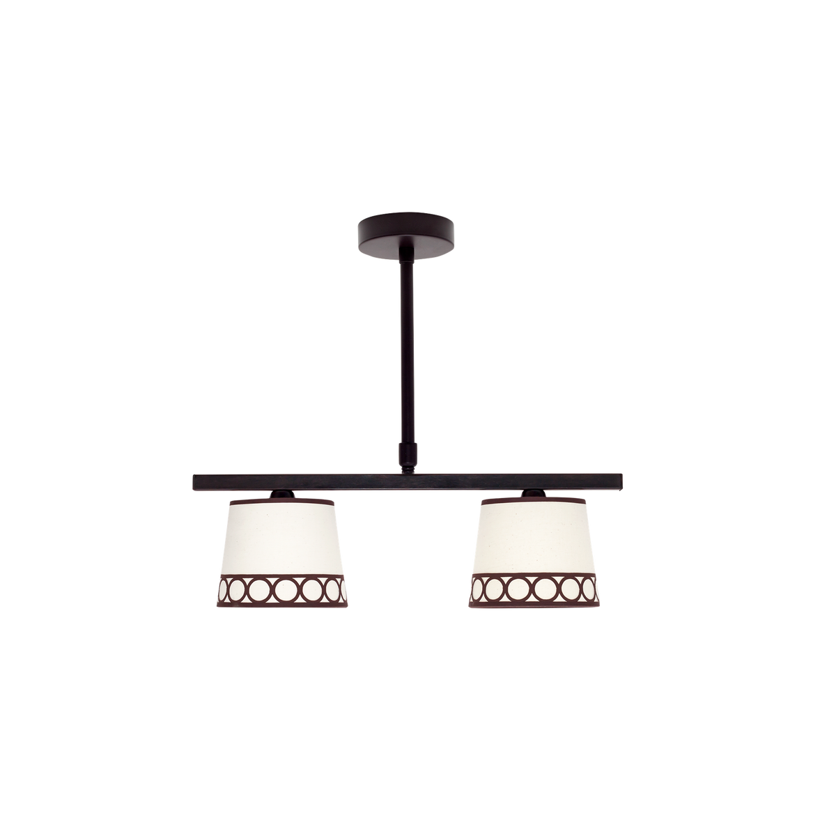 Lámpara de Sobremesa Dalia 2 Luces E14 Fabrilamp - vista principal | Fabrilamp / Abrila · Ref. 114852002