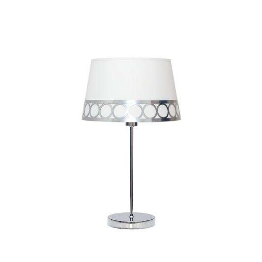 Sobremesa clásico Dalia Blanco / Plata – vista principal · Ref. 114871010