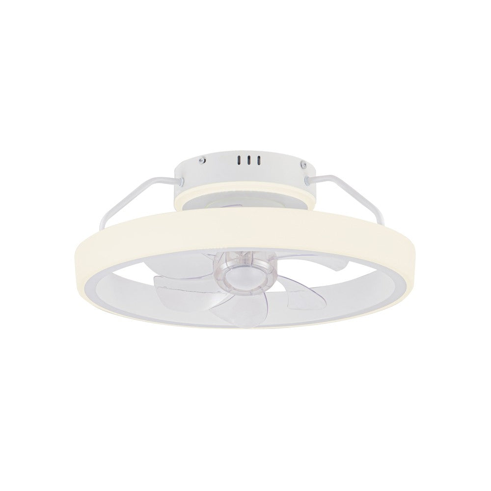 Lámpara ventilador moderna ideal para dormitorio