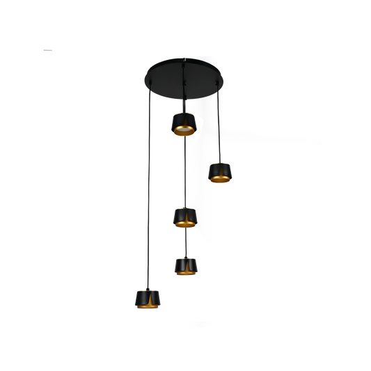 Plafón de Techo Domenica 5 Luces Colgantes Fabrilamp - vista principal | Fabrilamp / Abrila · Ref. 253795016