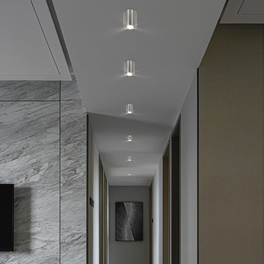 Medidas Downlight Silos Niquel Satinado AJP/Alemar Ref. 11626 - LuzGuru.com