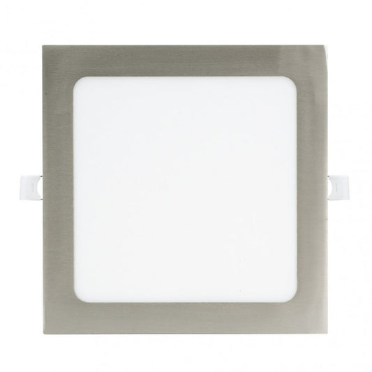 Downlight Empotrable Basalto 24W 6500K Cuadrado Níquel Fabrilamp - imagen 2 | Fabrilamp / Abrila