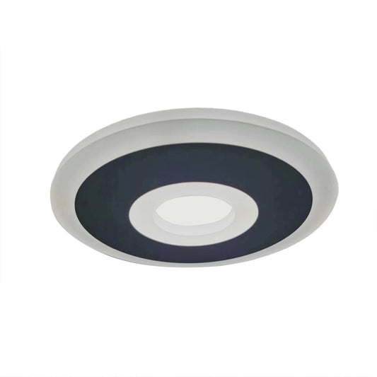 Downlight Halo fabricado en metal color negro