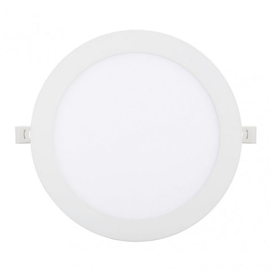 Downlight Obsidiana 24W 4000k Blanco Redondo, detalle del diseño. Iluminación LED de Fabrilamp en luzguru.com