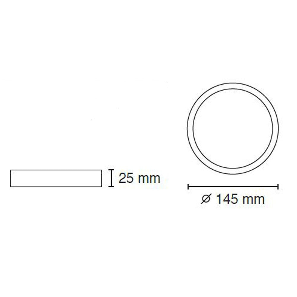 Downlight Kaju fabricado en aluminio y PC, color gris, ideal para cocinas
