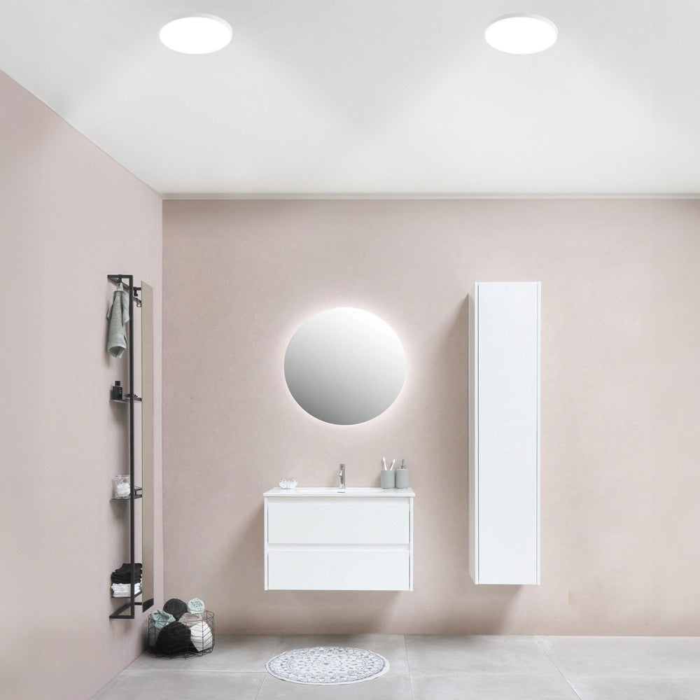 Luminaria de techo moderna ideal para iluminar baños y cocinas