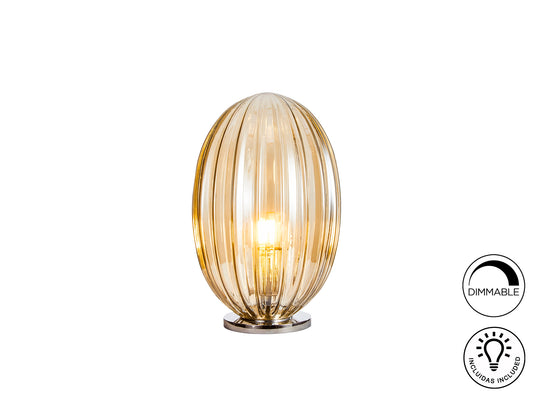 Lámpara Sobremesa Coñac - Schuller Ovila - Calidad Premium | luzguru.com