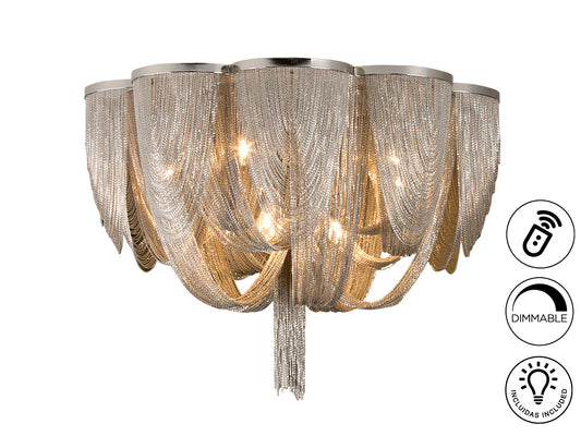 Plafón Moderno 10 Luces - Schuller Minerva - Calidad Premium | luzguru.com