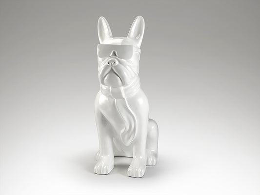 Figura Bulldog Francés Grande - Schuller - Decoración Exterior | luzguru.com