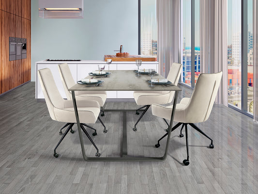 Silla de Ruedas Moderna Blanca y Gris - Schuller - Calidad Premium | luzguru.com