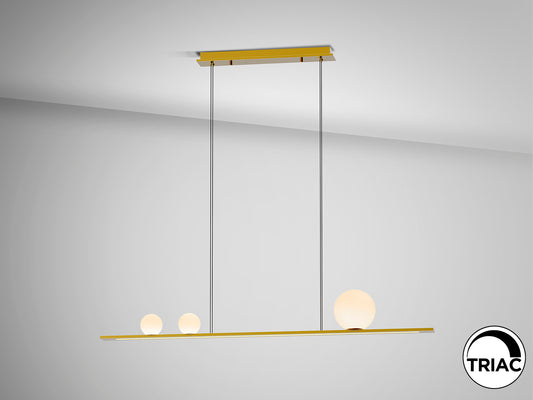 Lámpara Moderna Dorada Schuller Mila - Calidad Premium | luzguru.com