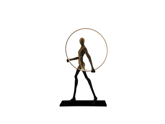 Figura Decorativa Caminante Negra - Schuller - luzguru.com