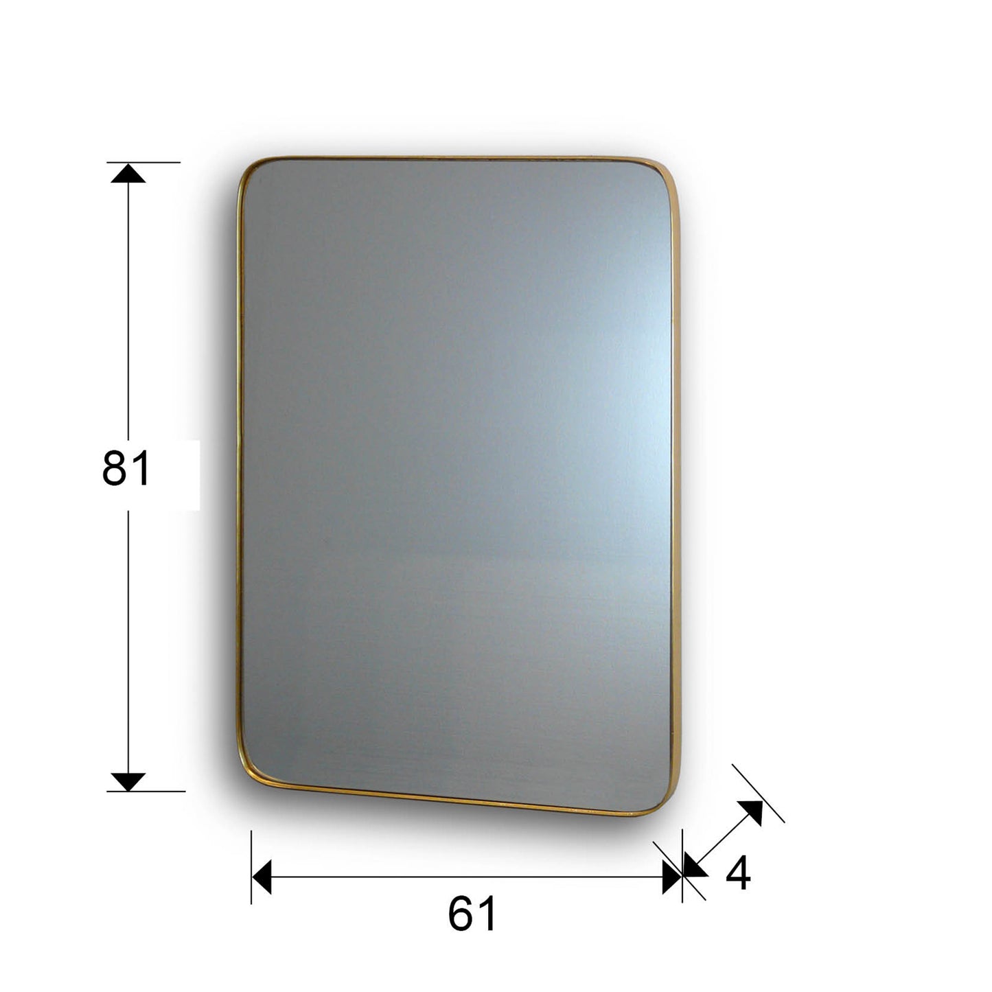 Medidas Espejo Schuller Orio 127127: 61x81x4 cm. Marco dorado.